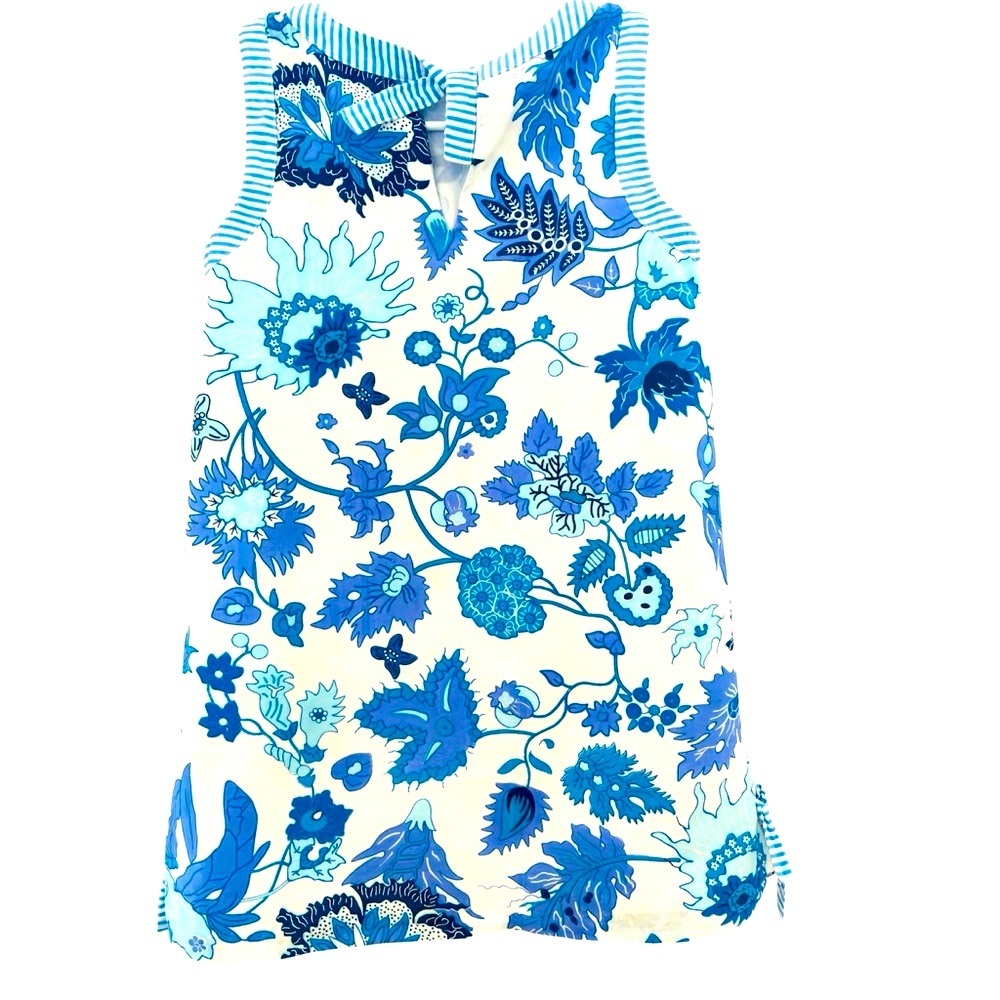GRETCHEN SCOTT DESIGNS FLORAL DRESS IN ISABELLES GARDEN PATTERN. SIZE 10…